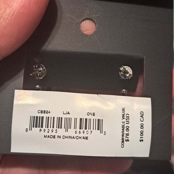 Coach Strawberry Earrings NWT, dust bag included. - Picture 3 of 3